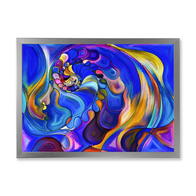 Reproduction sur toile de Life Geometrie Series