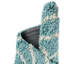 Tapis de couloir contemporain de couleur vert-bleu Annegriet-71211248