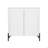 32" Accent Concise Cabinet In White