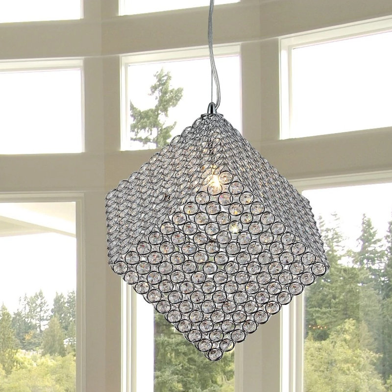 Luminaire suspendu géométrique 1 lumières simple Lennie