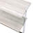 Brecon White Oak & Chrome Finish Sofa Table