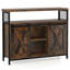 Buffet industriel Gracie Oaks avec tablettes spacieuses réglables