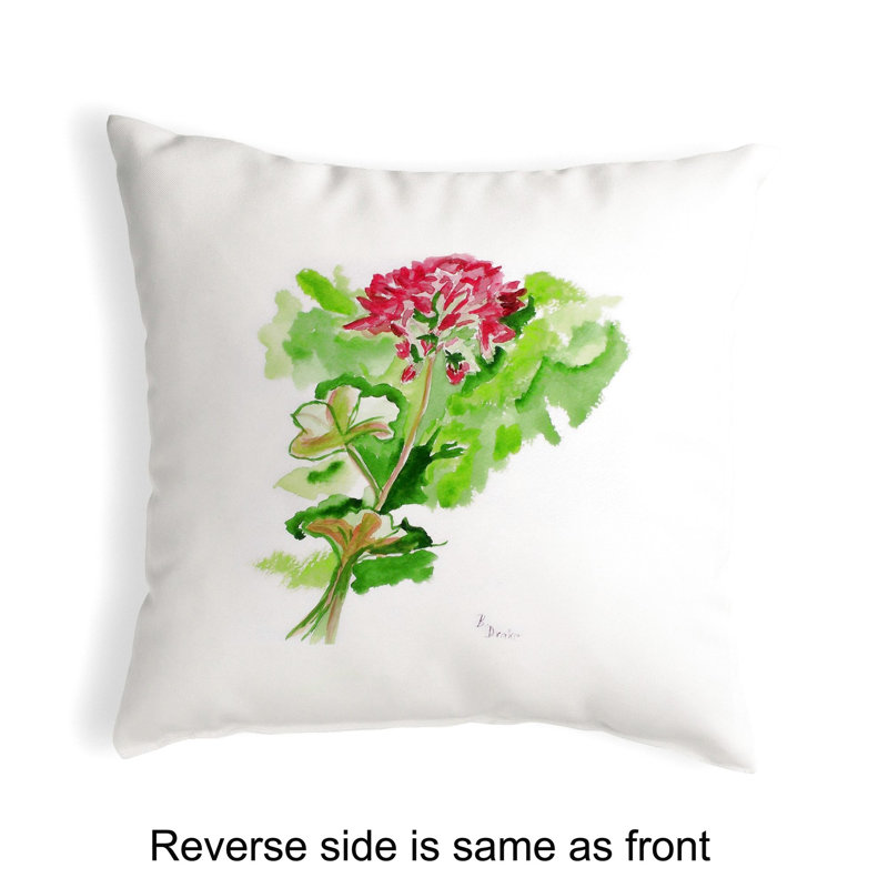  Coussin lombaire intérieur / extérieur Geranium