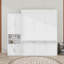 Lit escamotable avec 1 armoire de rangement latérale et bureau-698789842-680529599