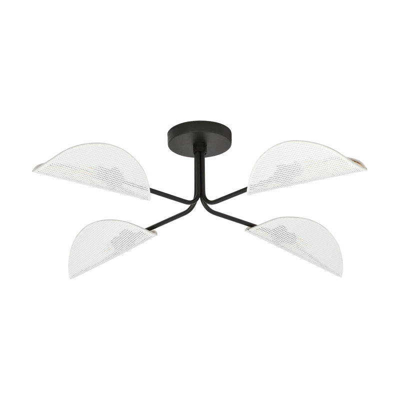 Joliette 4 - Light Sputnik Chandelier, White