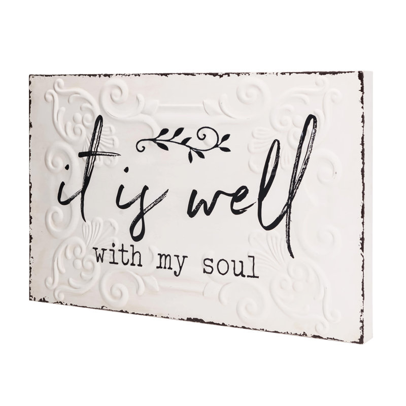 Chic Handmade Wall Decor on Metal