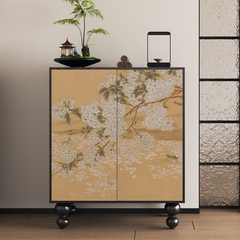 Nouveau cabinet d'appoint peint de style chinois