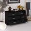 Commode 3 tiroirs avec commode 6 tiroirs Modern