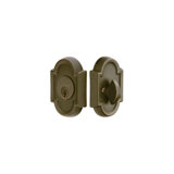 #11 Single Cylinder Deadbolt Medium Bronze Finish