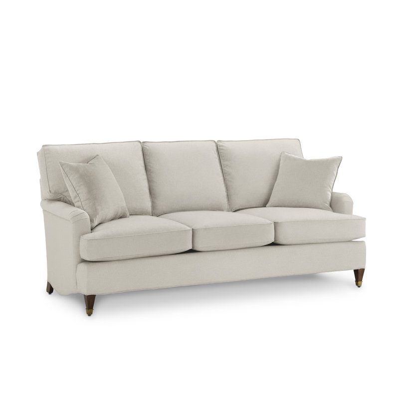 Brockville Sofa, French Gray Polyester, Legends