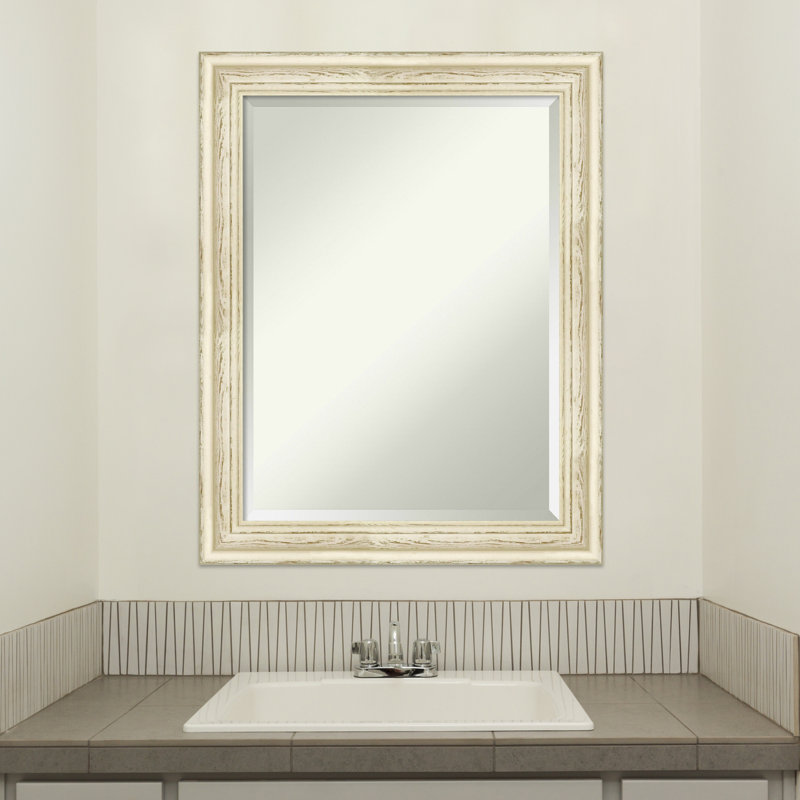 Kovac Wood Flat Wall Mirror, 28.5" H x 22.5" W