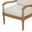 Chaise de patio d'extérieur avec coussins Acacia Luxe