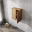 Armoire de salle de bain moderne moderne de 12 pouces avec 2 portes à fermeture douce et fixation flottante pour des solutions de rangement élégantes-132677067-132677070