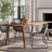 Avari 88" Solid Wood Dining Table-682017467