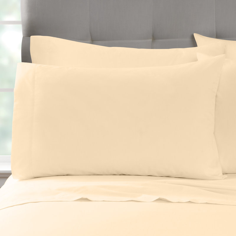 Martex Millennium Sheets 300 Pillow Case, Bone, King