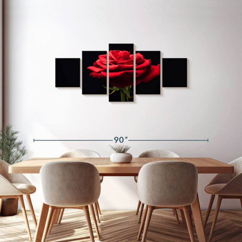 Forlorn Rose, 30" H x 68" W
