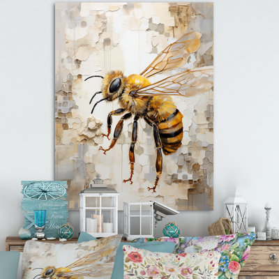 " Minimalism Buzzing Bee III "