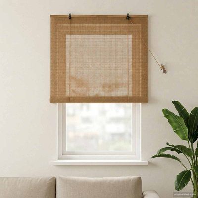 Bamboo Roller Blind