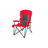 High Back Heavy Duty Lawn Chair Support 250LBS, Portable Collapsible Chair With Cup Holder -Red-305965251
