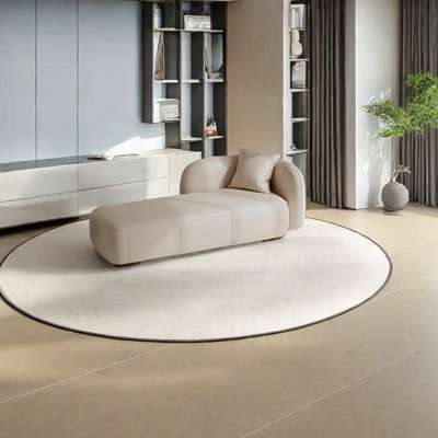 High Elastic Sponge Flannelette Recliner Upholstered Chaise Lounge