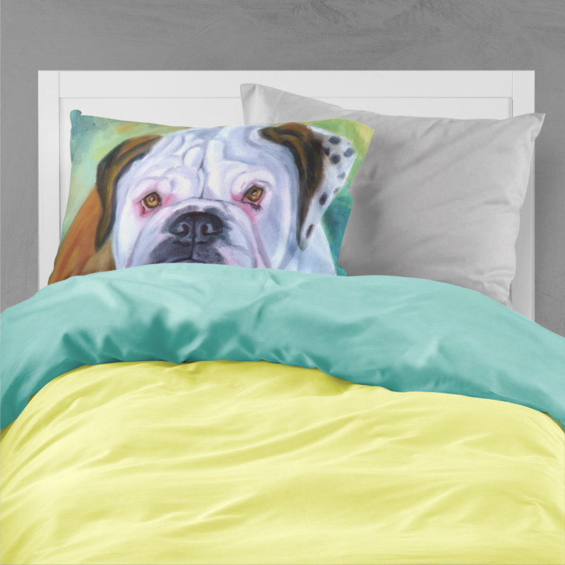  Taie d'oreiller Miss English Bulldog