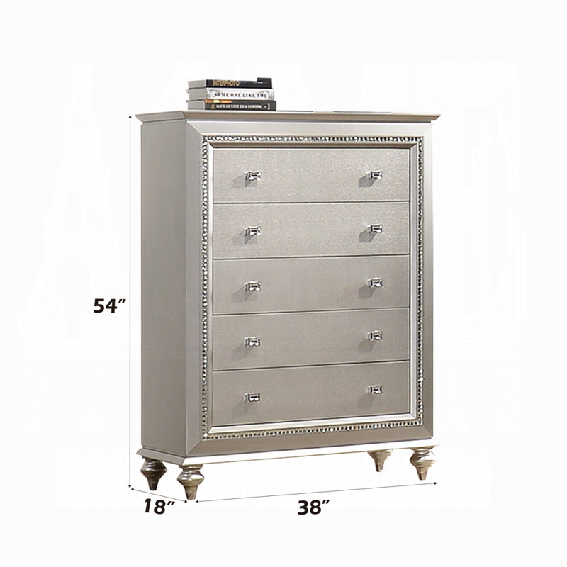 Commode Kaitlyn, Doré