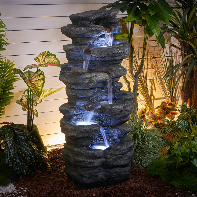 Fontaine avec lumière Doreon