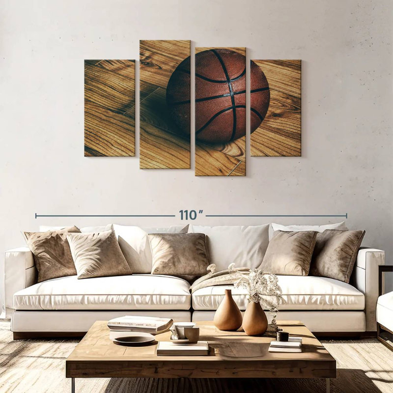 Sirci Gym Basketball, H 48 po x l 75 po