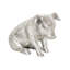 Dusek Sitting Piglet Tabletop Sculpture