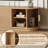 Farmhouse Wooden TV Stand for TVs up to 75" with Sliding Tambour Doors, Fluted Media Console with Adjustable Shelves, Golden Handles & Cable Management for Living Room-1618904455-1616710480
