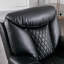 Ensemble de salon inclinable 3 pièces en cuir respirant avec coutures en losange Alycea-87414768
