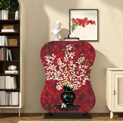 Armoire console en bois massif French French