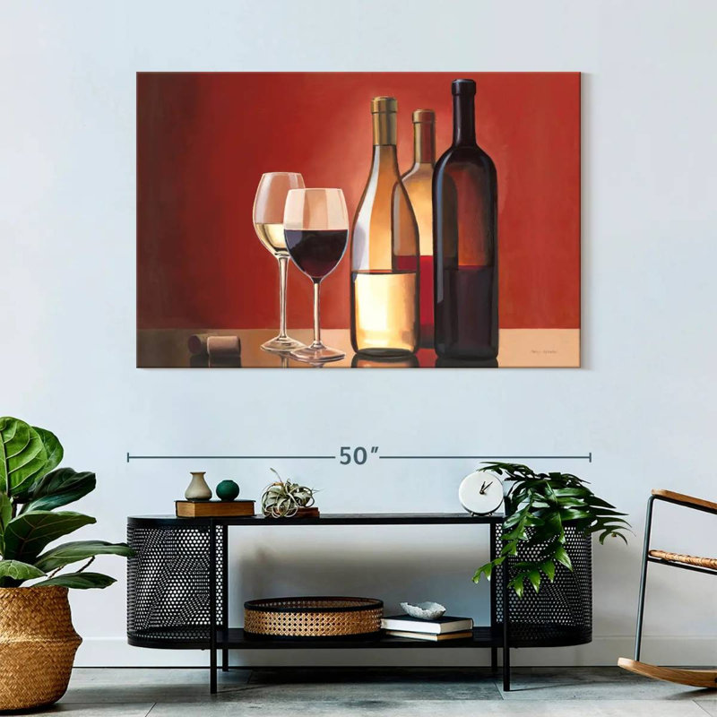 Yarlin Wine Trio, 32" H x 48" W