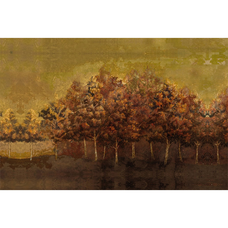 Autumn Land - Wrapped Canvas Painting, 30cm H x 46cm W x 3.8cm D
