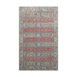 Lynnett One-of-a-Kind Rectangle:4'x6' Wool Area Rug in Celadon