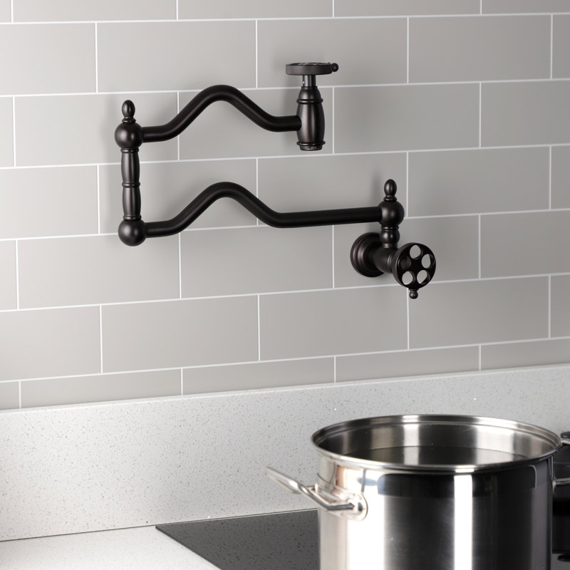 Robinet de cuisine en laiton Kingston, Bronze huilé