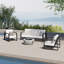 Leanna Outdoor Seating Group with Round Fire Pit Table-98297118-98297117