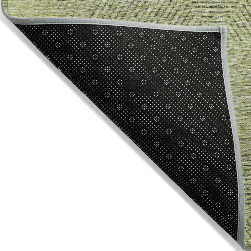 Tapis intérieur / extérieur lavable Mahaney, Rectangle 9 pi x 12 pi