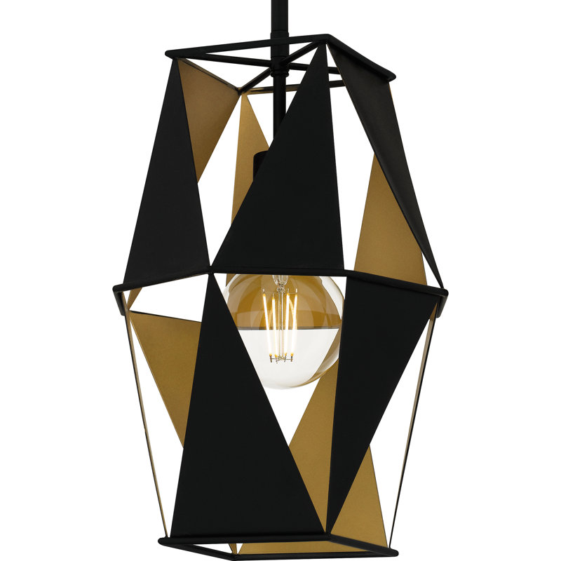 Hammondsport 1 - Light Matte Black Single Pendant