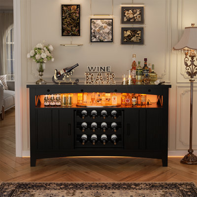47.2" Wine Bar Cabinet