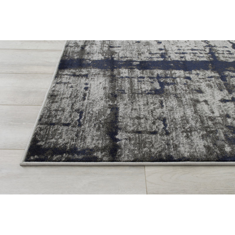 Abstract Indoor Rug, Rectangle 8' x 10'