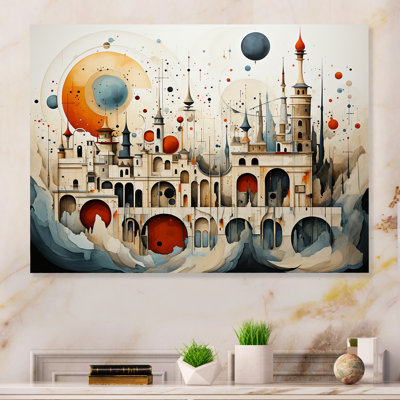 " Surrealism World Cultures Temple "