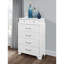 Commode blanche