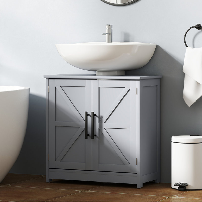 Meuble-lavabo 23,6 po avec rangement