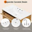Meuble-lavabo simple autoportant de 36 po avec comptoir en céramique, tiroirs, portes à fermeture en douceur et tablette réglable