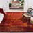 Scheinuk Oriental Orange Area Rug-1031865172