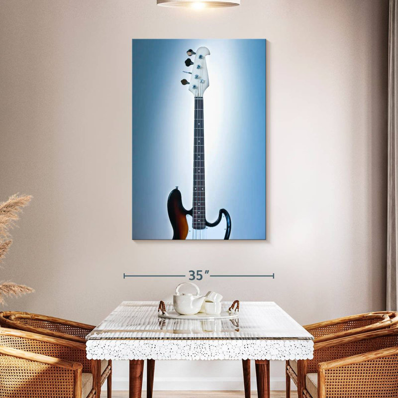 Abarca Cool Bass Guitar, 48" H x 32" W