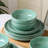 Alofmo Colorful Star 24 Piece Stoneware Dinnerware Set, Service For 8-760508427