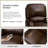 Hardge Genuine Leather Manual Standard Recliner-1743675085