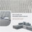 Convertible Modular Sectional Sofa Set Compression Sofa-1720087405